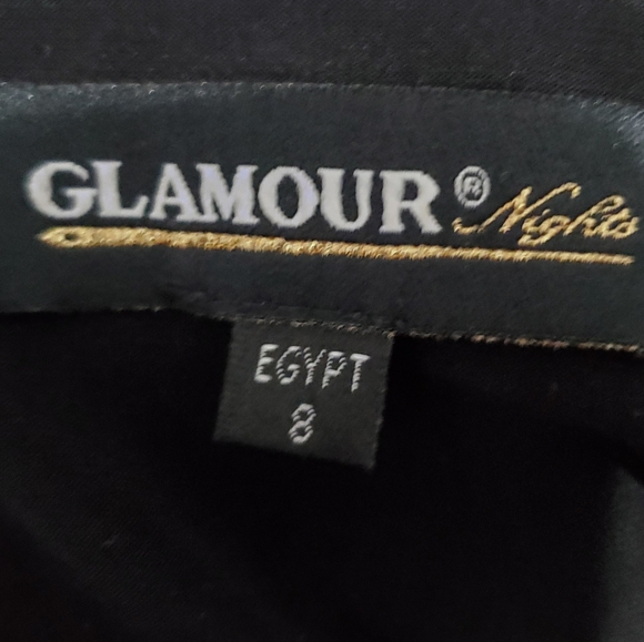 Glamour Nights 2Pc Knee Length Mother of Bride Dress w/ Capelet Jacket Size 8 - Picture 8 of 13